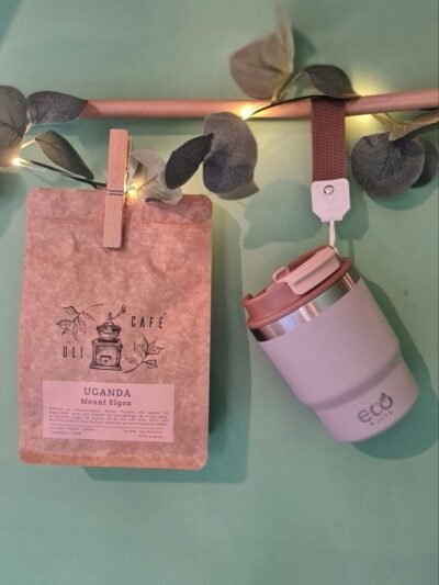 Coffret de Noël - Café gourmet et son Mug magique isotherme