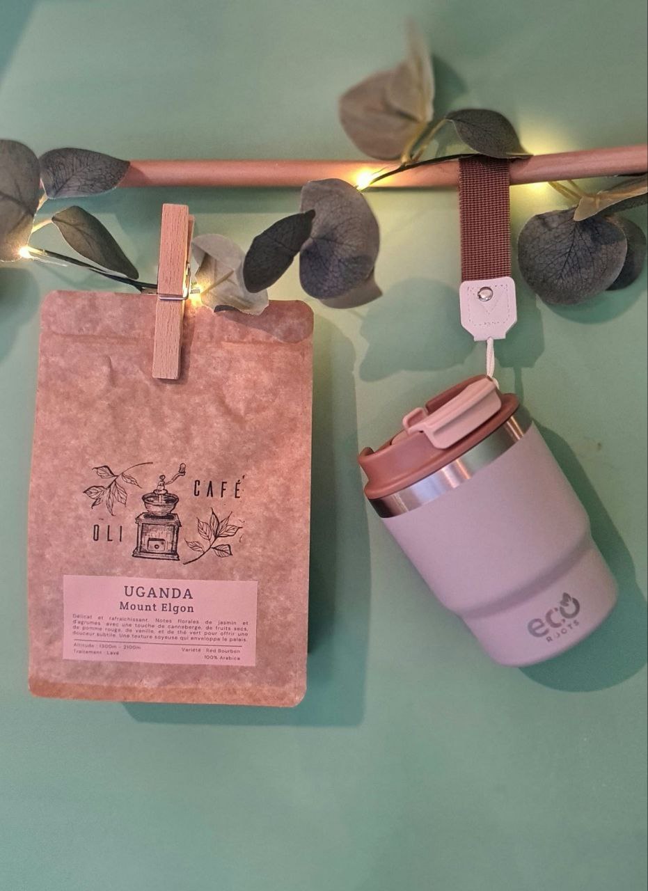 Coffret de Noël - Café gourmet et son Mug magique isotherme