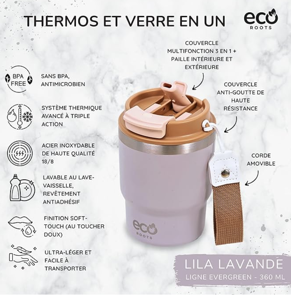 Coffret de Noël - Café gourmet et son Mug magique isotherme – Image 6